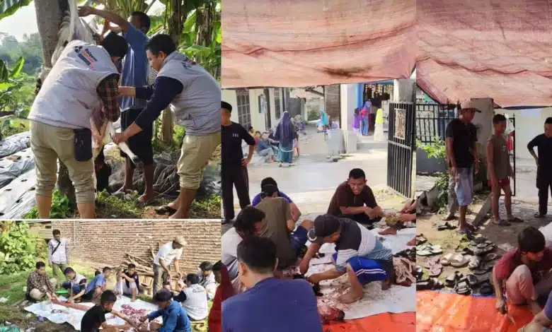 Kebersamaan Idul Adha, Fery Budiman Berqurban di Citangkil