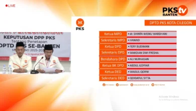 PKS Cilegon Tampilkan Wajah Baru, Milenial Ambil Peran Strategis Jelang Pemilu 2030